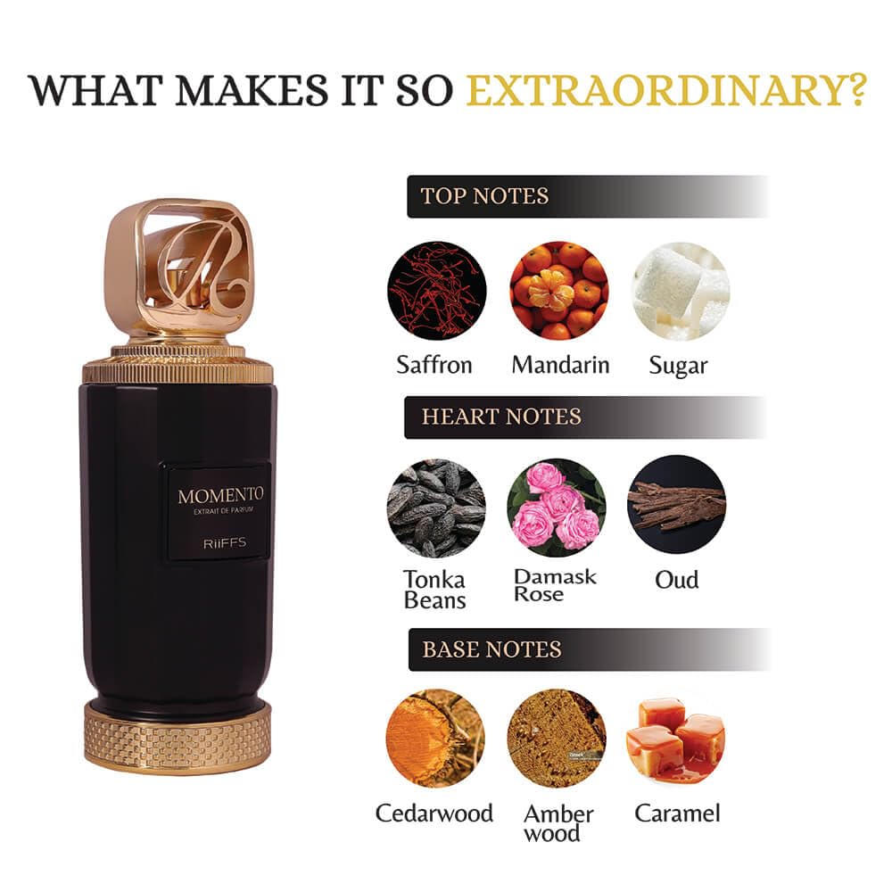 香水(男性用) Riiffs Momento Amazon.com : Riiffs Momento Extrait De Parfum 3.4 oz : Beauty